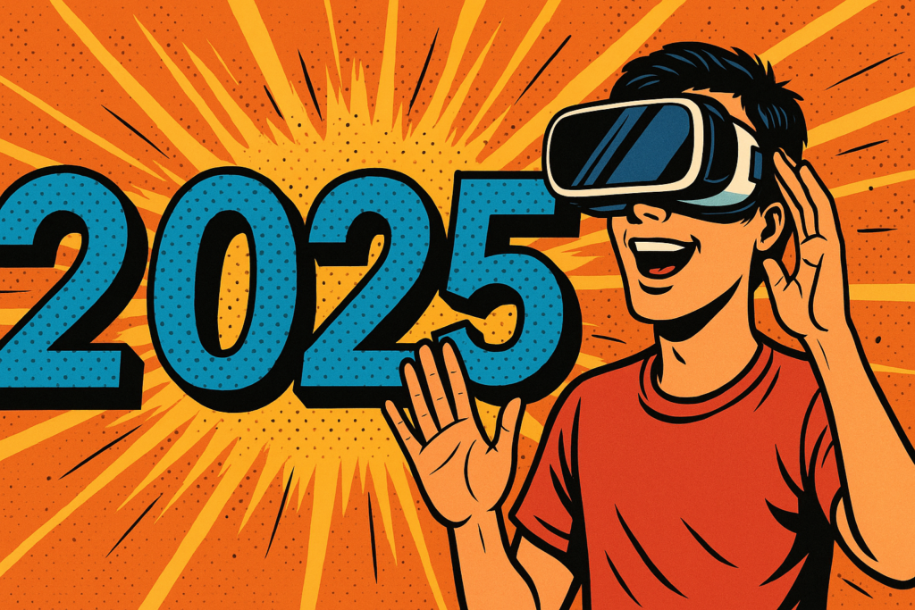 2025: was hat sich eigentlich im Bereich Technik bei Virtual Reality getan? Bild: ChatGPT